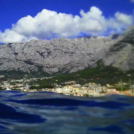 The Location In Makarska,free P, Option Bikes *