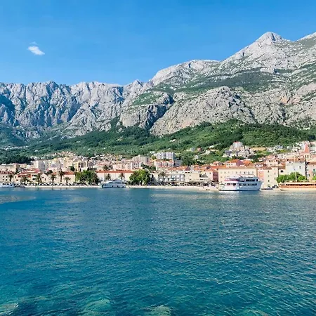 The Location In Makarska,free P, Option Bikes *