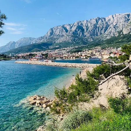 The Location In Makarska,free P, Option Bikes