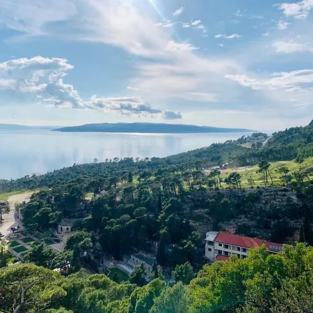 The Location In Makarska,free P, Option Bikes *