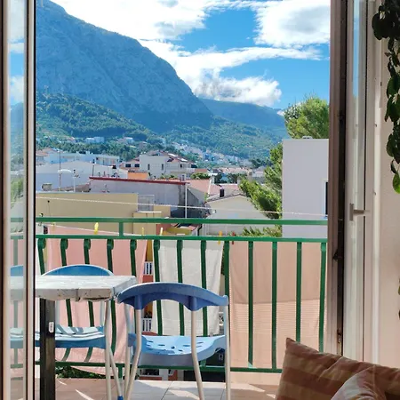 The Location In Makarska,free P,apt Mile,bikes Makarska