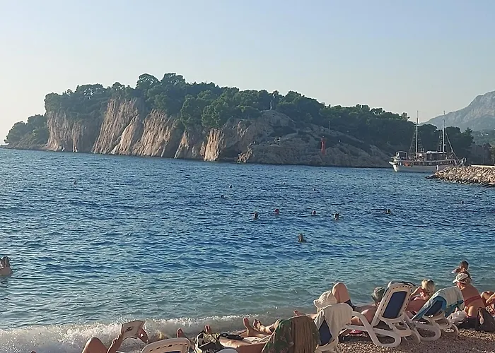 The Location In Makarska,free P, Option Bikes