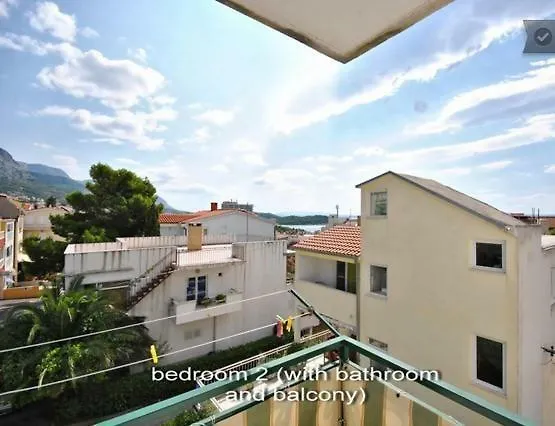 The Location In Makarska,free P, Option Bikes 3*